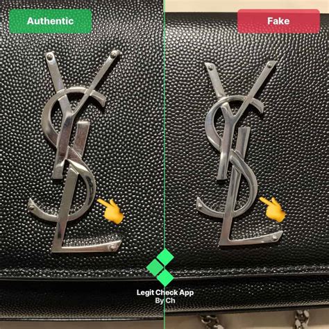 how to tell real ysl from fake|ysl lou camera bag authentic.